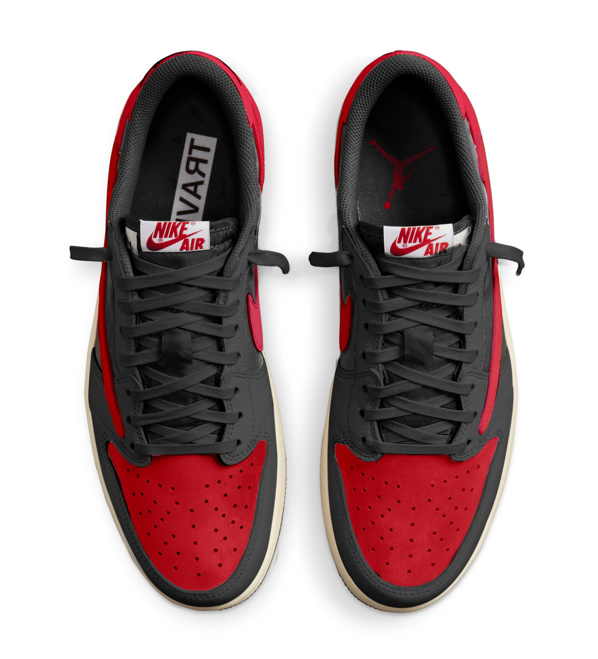 Concept Lab Travis Scott x Air Jordan 1 Low OG Bred House of Heat