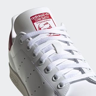 adidas stan smith smile white red fv4146 release date info 7