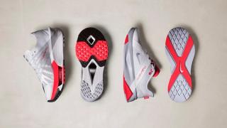 Nike Training's Hybrid footwear system—including the race-ready Hybrid Fly & Hybrid RN daily trainer. Photo via Nike.