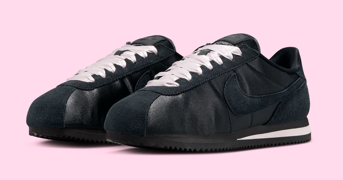 Nike Revamps the Cortez With Satin Textiles and a Hint of Pink 