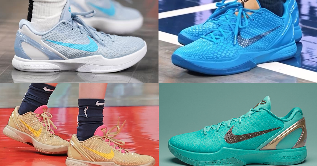 Nike Zoom バスケットボールシューズ グレー/ブルー kobe 6 pe Buy Caitlin Clark x Nike Zoom Kobe 6 Protro 'Light Armory Blue