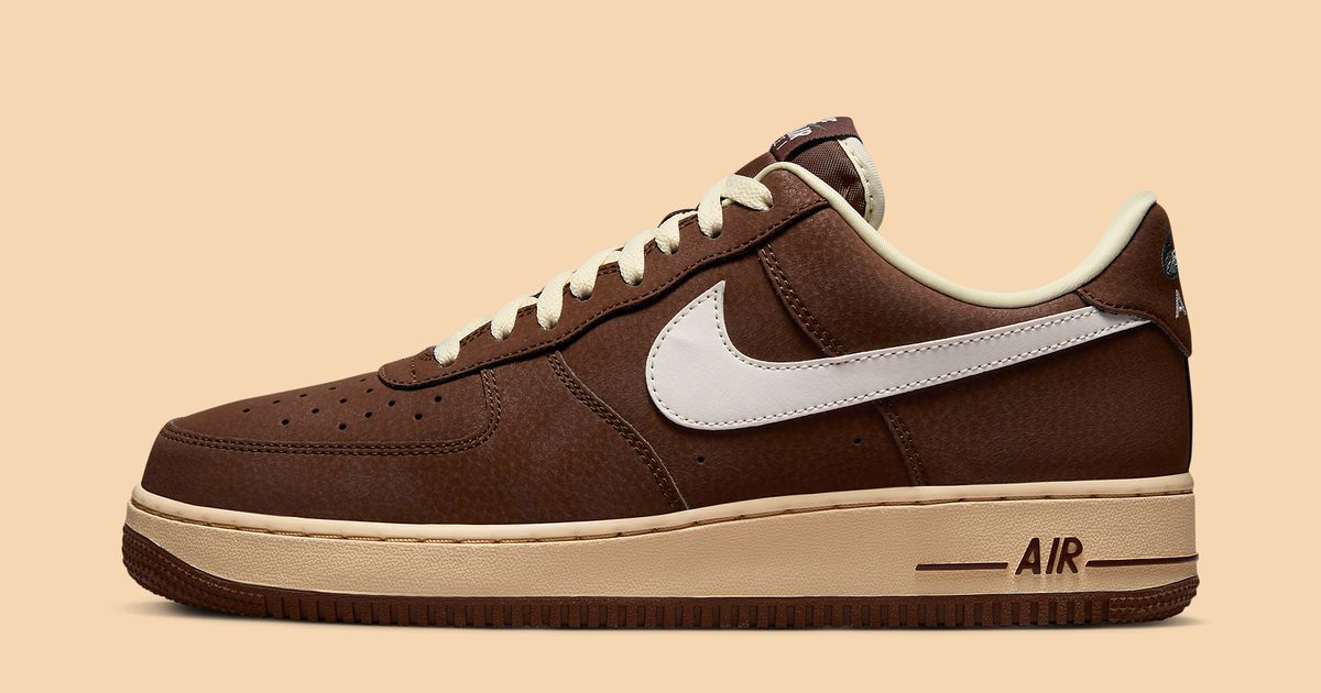mocha brown air force 1