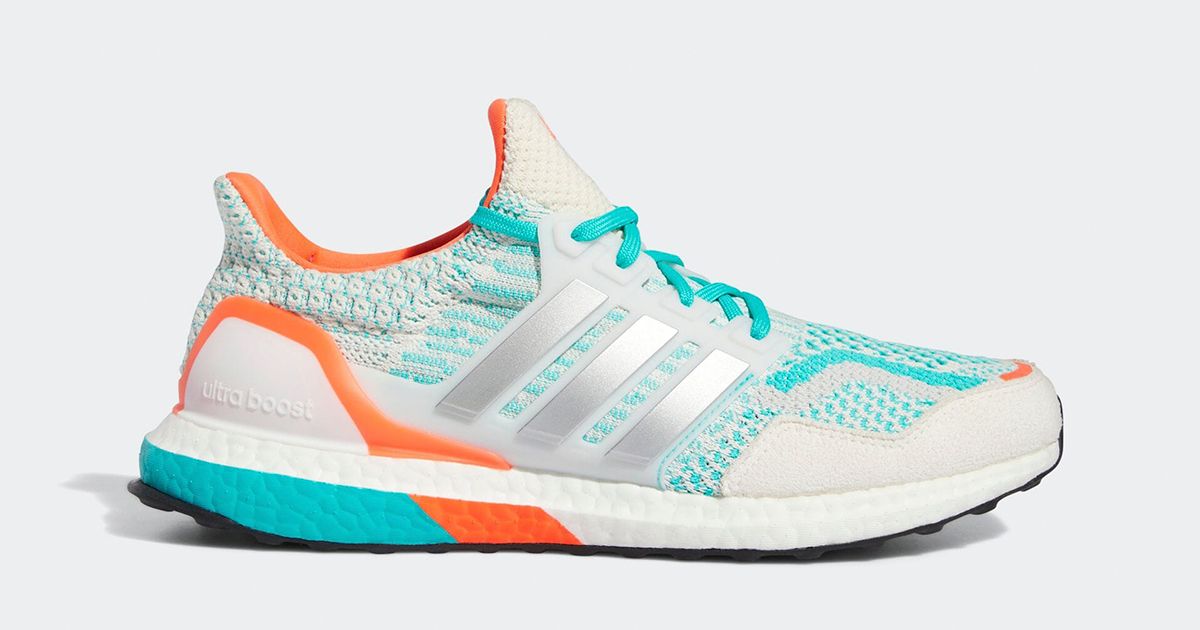 Available Now // adidas Ultra BOOST 5.0 DNA “Miami Dolphins” | House of ...