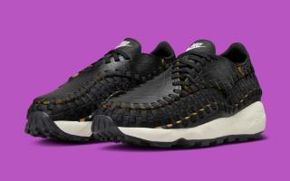 Nike Air Footscape Woven "Black Croc" is Coming Soon