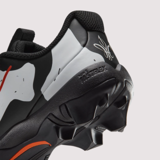 Ja'Marr Chase x Nike Vapor Pro "Skeleton" U.S. Football Cleats (Big Kids'; SKU: IX6993-001). Photo via Nike.