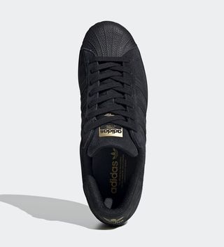 adidas superstar black suede metallic gold h69158 5