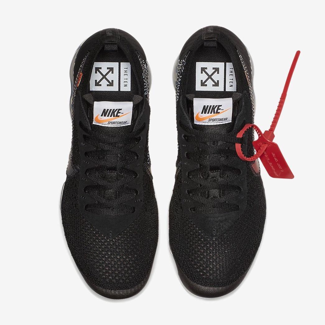 Off white vapormax hot sale black price