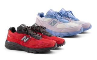 "DMV" Pack New Balance 993s inspired by Baltimore (red) and Washington, D.C. (Taro).