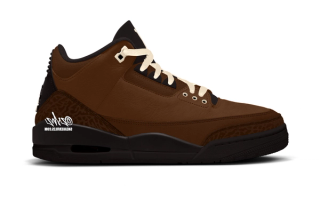 Speculative mock-up of the Women's Air Jordan 3 "Fireside" retro.