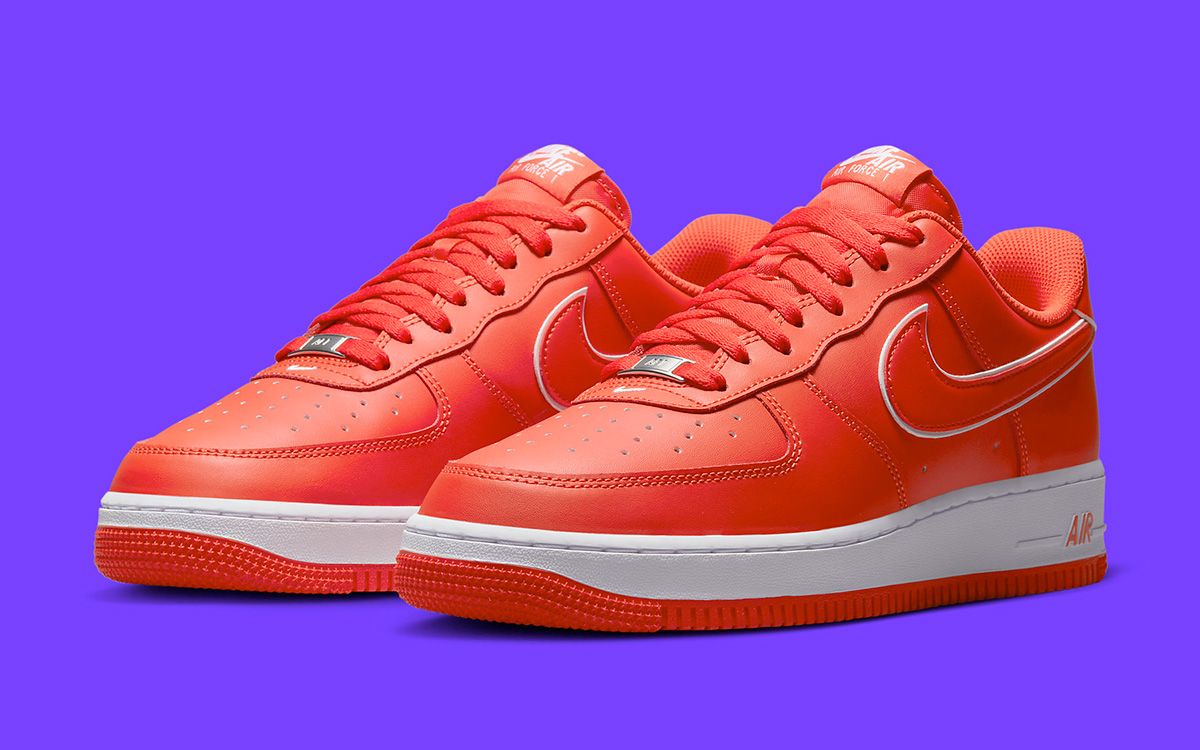 Official Images // Nike Air Force 1 Low “Picante Red