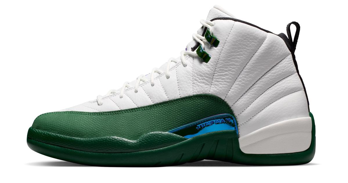 Air Jordan 12 'Bucks' Drops Tomorrow, $215