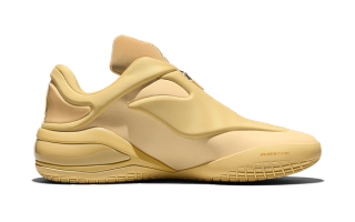 Shai Gilgeous-Alexander's Converse SHAI 001 in its debut "Butter" color scheme.