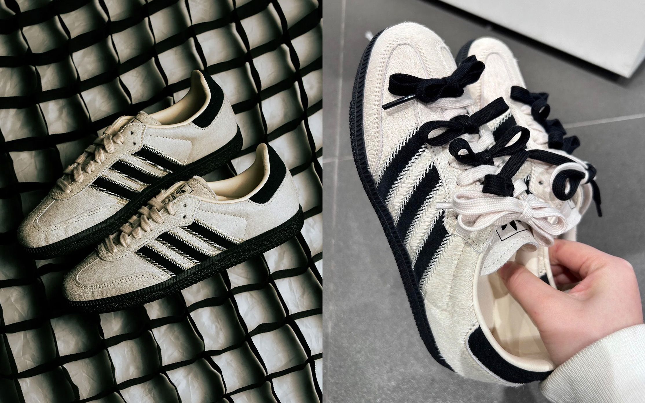 【adidas】adidas Originals Samba OG Pony Hair Women's adidas Elevates the Samba With Two-Pair 'Pony Hair' Pack