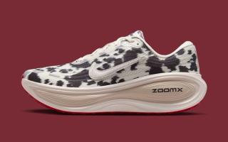 Nike Vomero Plus "Cow Print" (SKU: IR0032-100). Photo via Nike.