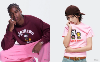 Disney's Mickey & Friends x BAPE Fall 2026 Collection. Photos via A BATHING APE.