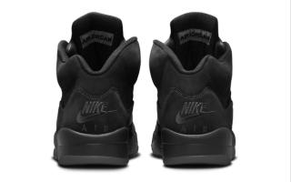 Speculative mock-up of the Air Jordan 5 "Black Cat" (SKU: FZ2239-001) by House of Heat°.