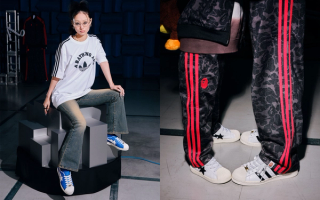 A BATHING APE® x adidas Superstar Vintage. Photos via adidas Originals.