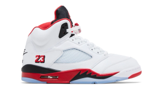 Air Jordan 5 OG "Fire Red" (Black Tongue)