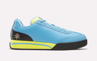 ICE Cream Board Flip retro by Reebok in a "Blue/Black/Yellow" color scheme.