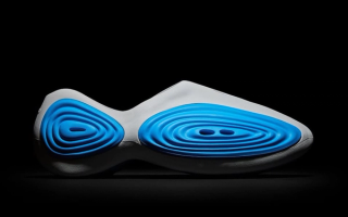 Crocs Ripple "Grey/Blue" laceless design by Steven Smith.