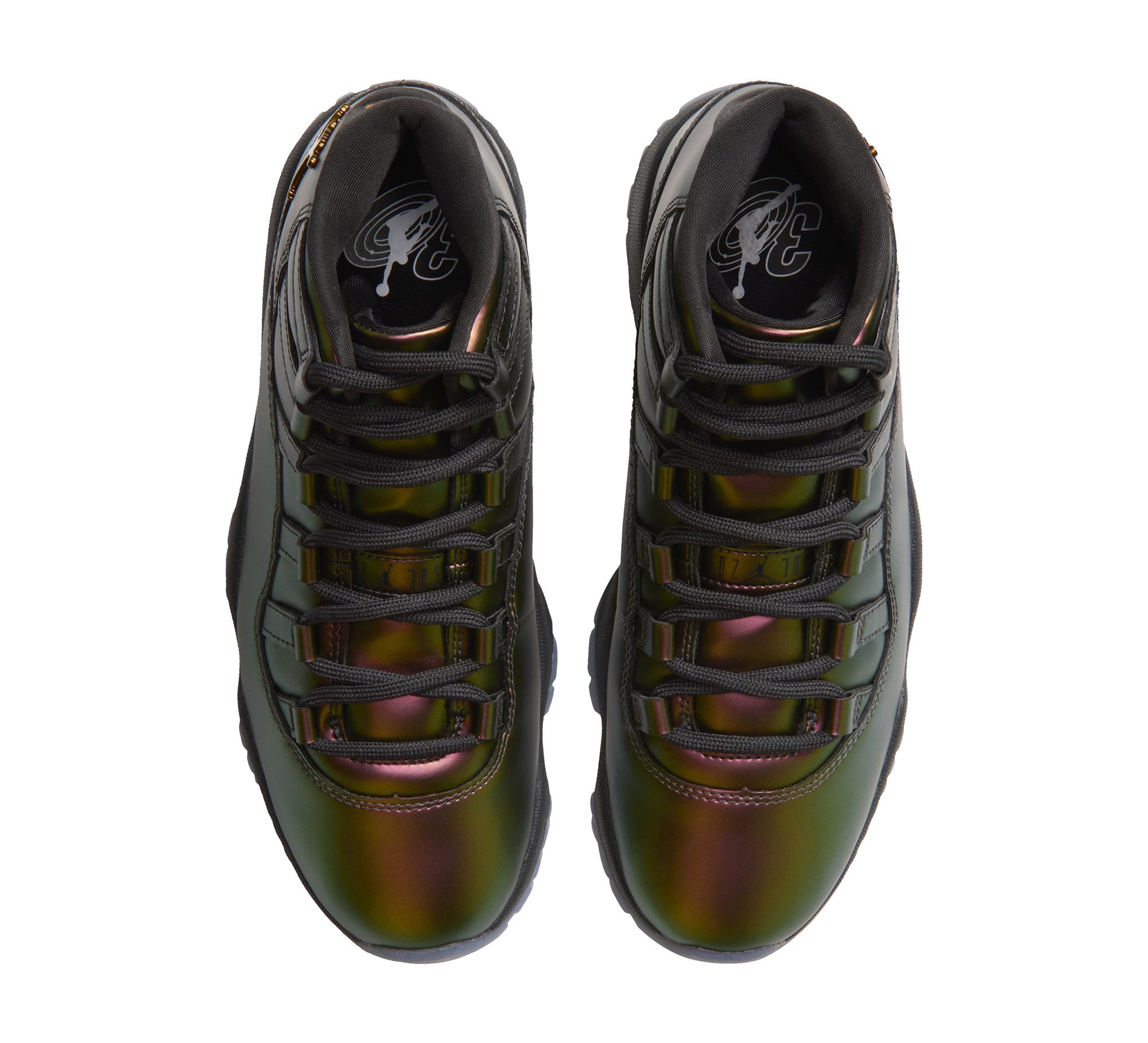 Women's Air Jordan 11 "Light British Tan" (Space Jam; SKU: IZ1800-200). Photo via Foot Locker.