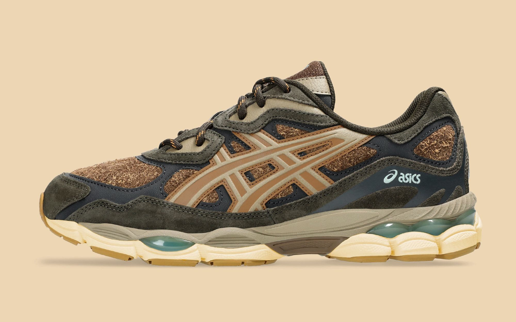 靴 ASICS GEL-NYC BROWN STORM 26cm ed44ead896749aafdc5eeeea47e4ba