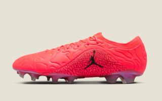 Jordan Brand x Nike Tiempo Maestro Elite FG "Infrared 23" (SKU: IF4126-600).