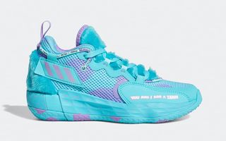 disney adidas dame 7 sulley s42807 release Burgundy 1