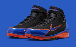 Penny Hardaway's Nike Air Zoom Huarache 2K4 "Knicks" P.E., releasing 2026.