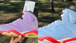 Marcus Jordan Unveils Cancelled Trophy Room x Air Jordan 6 Collab