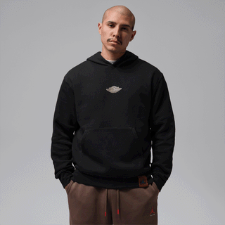 Jordan Brooklyn Men's "Día de Muertos" Graphic Hoodie (Black; 2026; SKU: JA0256-010). Photos via Nike.