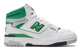 The New Balance 650 Drops in White and Green on December 1