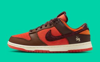 nike dunk low year of the rabbit red brown fd4203 661 release date 2