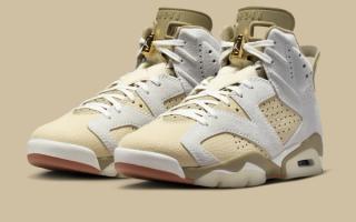 Official Images // Women's Air Jordan 6 "Sail/Neutral Olive"