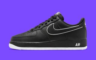 The Air Force 1 Low Goes Bold in Black and White