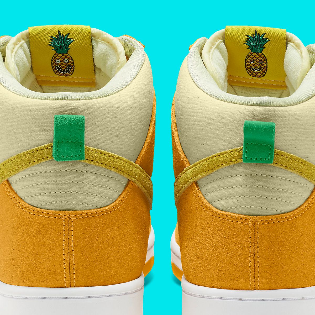 Official Images // Nike SB Dunk High “Pineapple” | House of Heat°