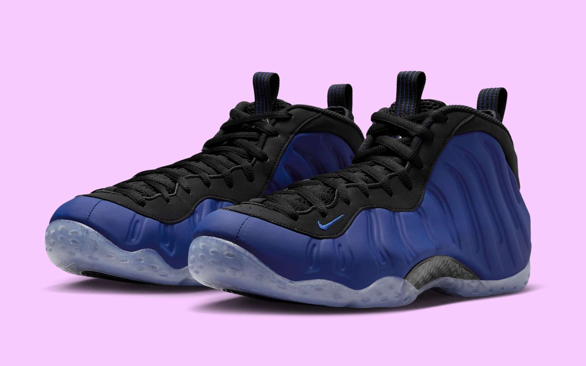 nike air foamposite royal blue