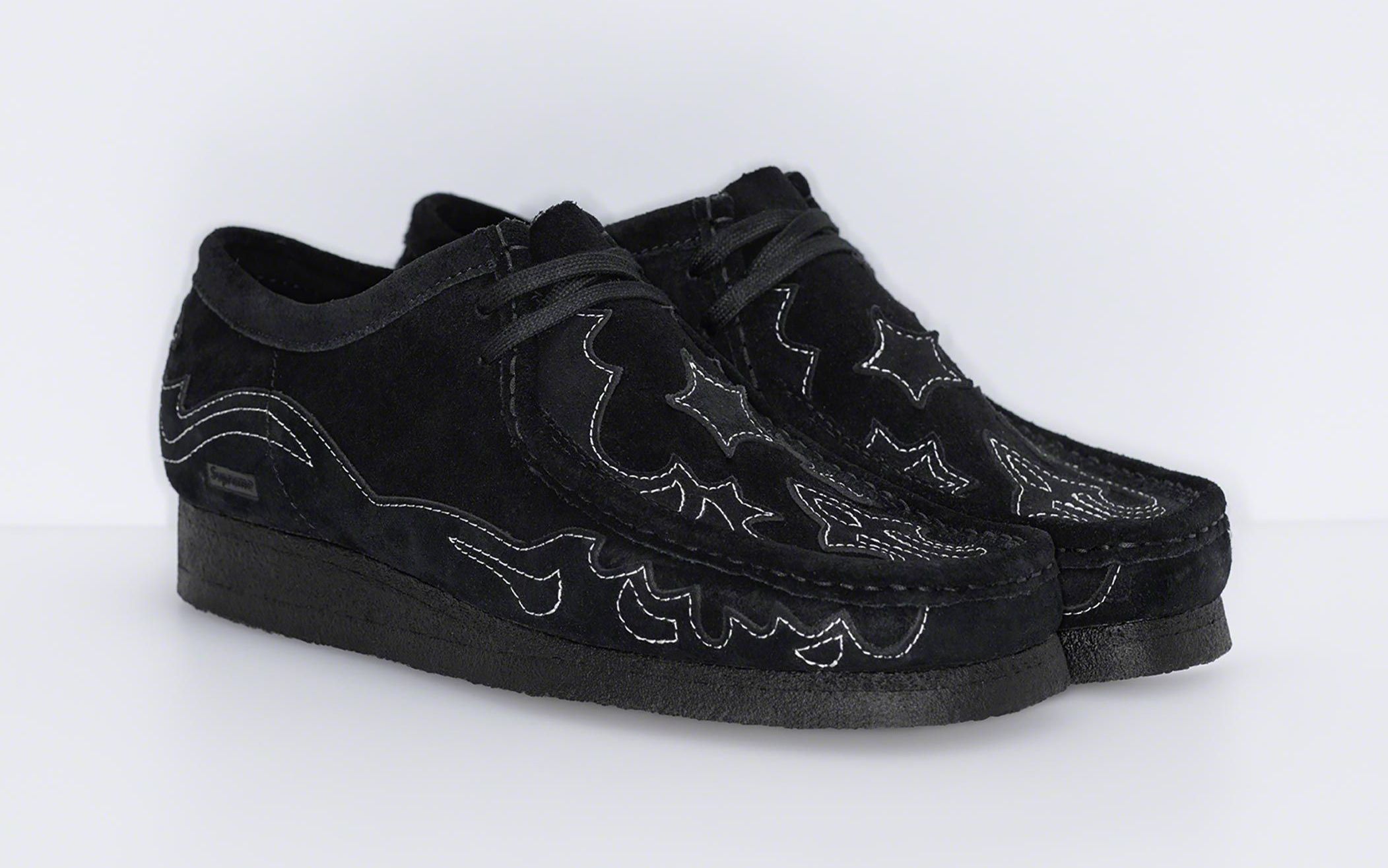 靴 2023ss Supreme Clarks Originals Wallabee The Supreme x Clarks Originals Wallabee Reflective Pack