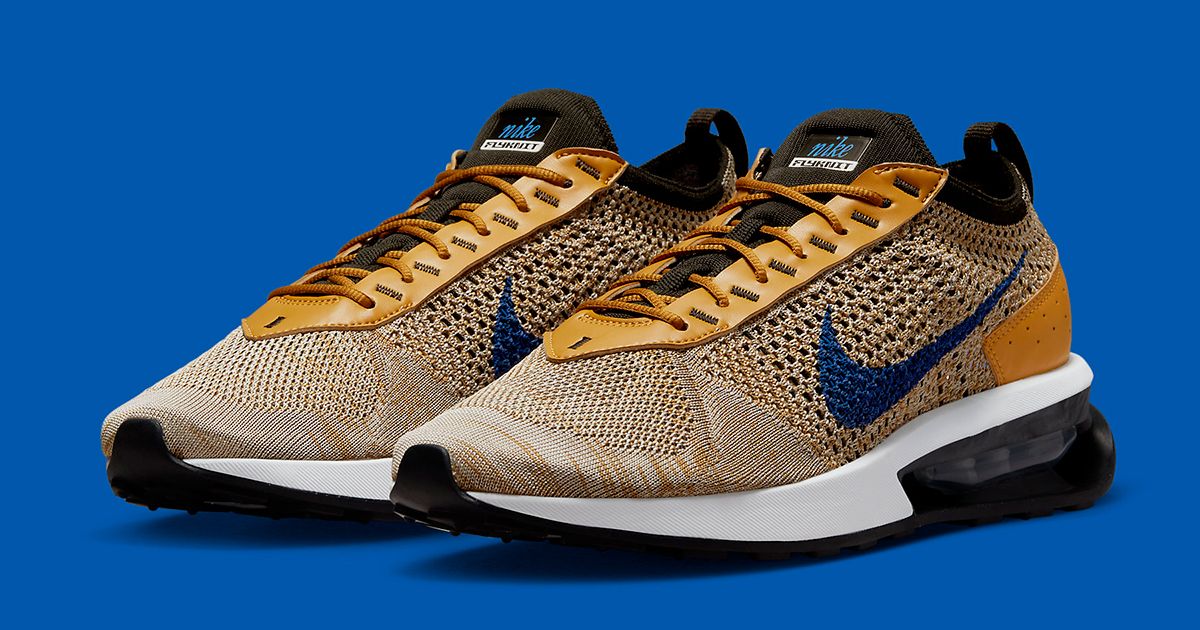 Nike Air Max Flyknit Racer Appears in New Tan and Royal Colorway ...