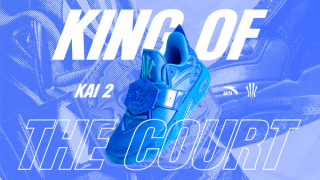 Graphic for the ANTA KAI 2 "King of the Court" basketball shoe.
