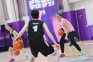 Sabrina Ionescu wearing her Nike Basketball Signature Collection. Photo via Nike.