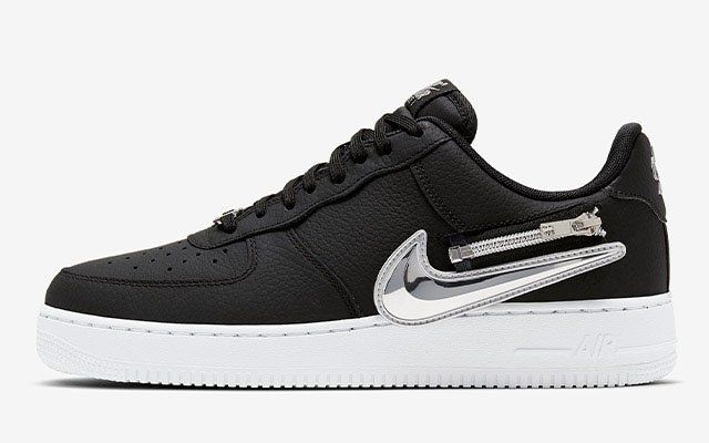 公式正規品!★NIKE AIR FORCE 1 LOW ZIP SWOOSH WHITE Nike Air Force 1 Low Zip Swoosh Iridescent | SneakerNews.com