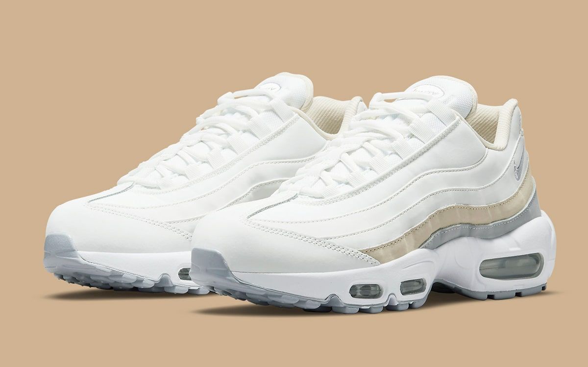 Elegant Air Max 95 Arrives with Beige and Silver Embellishment | House of  Heat°