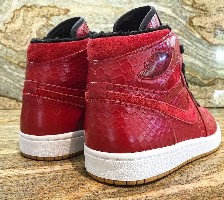 From the sample vault : Air Jordan 1 “Red Python” | House of Heat°