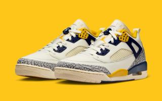 College Colors Return on the Jordan Spizike Low "Michigan"