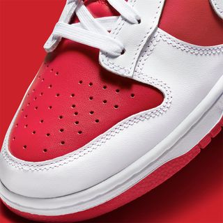 nike background dunk low university red white dd1391 600 cw1590 600 release date 7 1