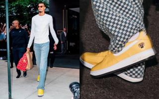 Wemby Debuts the Victor Victor x Nike Air Force 1 Low ’01 “Yellow”