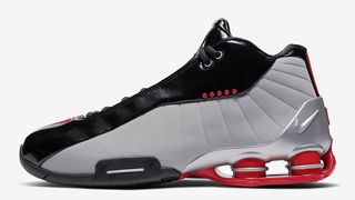 nike shox bb4 black silver red at7843 003 release date info 2