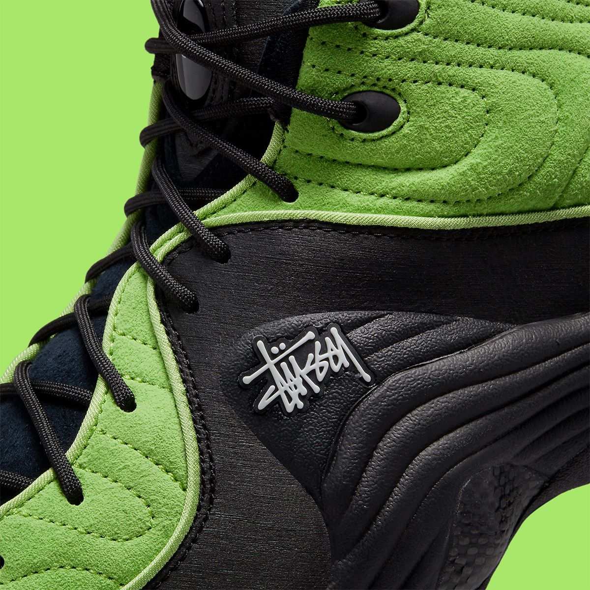 大阪大セール Stussy × Nike Air Penny 2 Black/Green - 靴