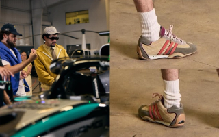 Bad Bunny Wearing the Formula 1®-Approved Adidas Adiracer GT "Branch" collab.